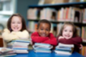 Happy Kids with Books